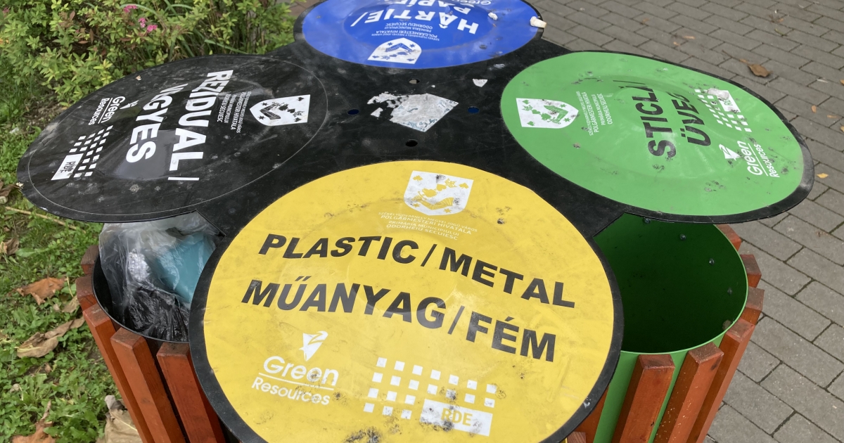Digitális, szelektív hulladékgyűjtő pontokat fognak felszerelni