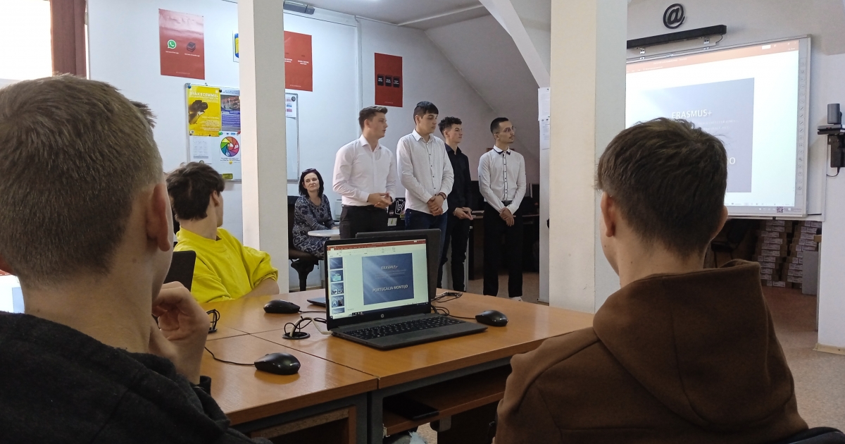 Diákok külföldi szakmai gyakorlatokon