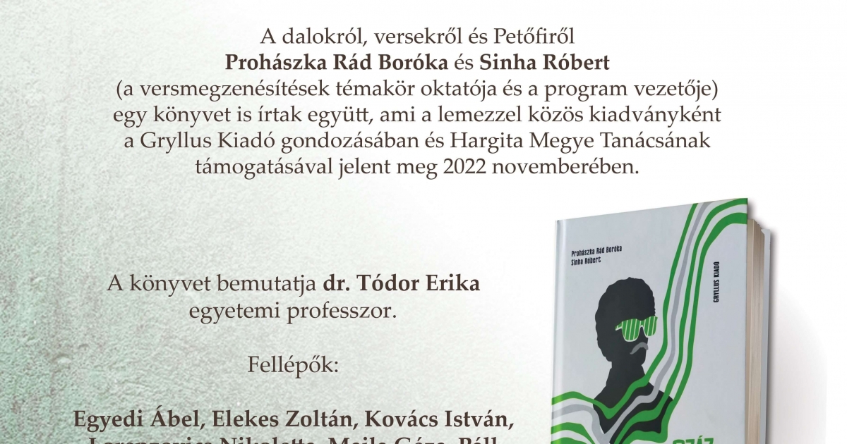 Lemez- és könyvbemutató