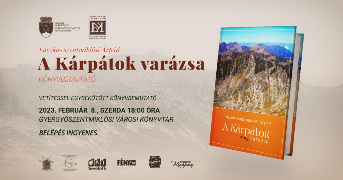 Vetítéssel egybekötött könyvbemutató