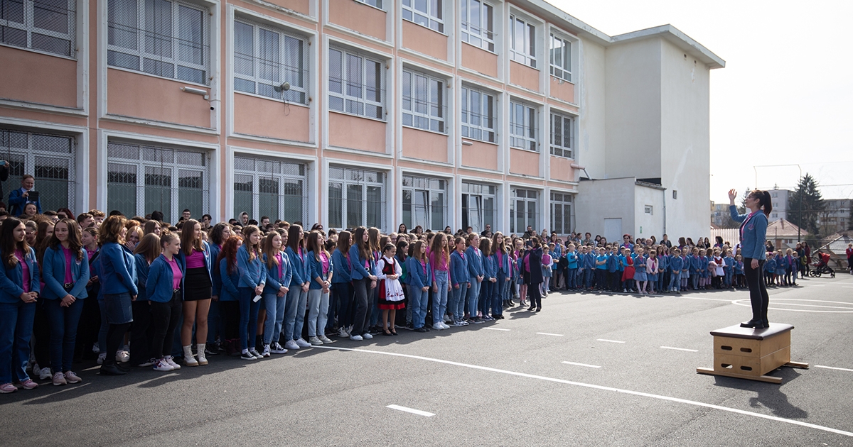 Sporttermet kapott születésnapi ajándékba az iskola