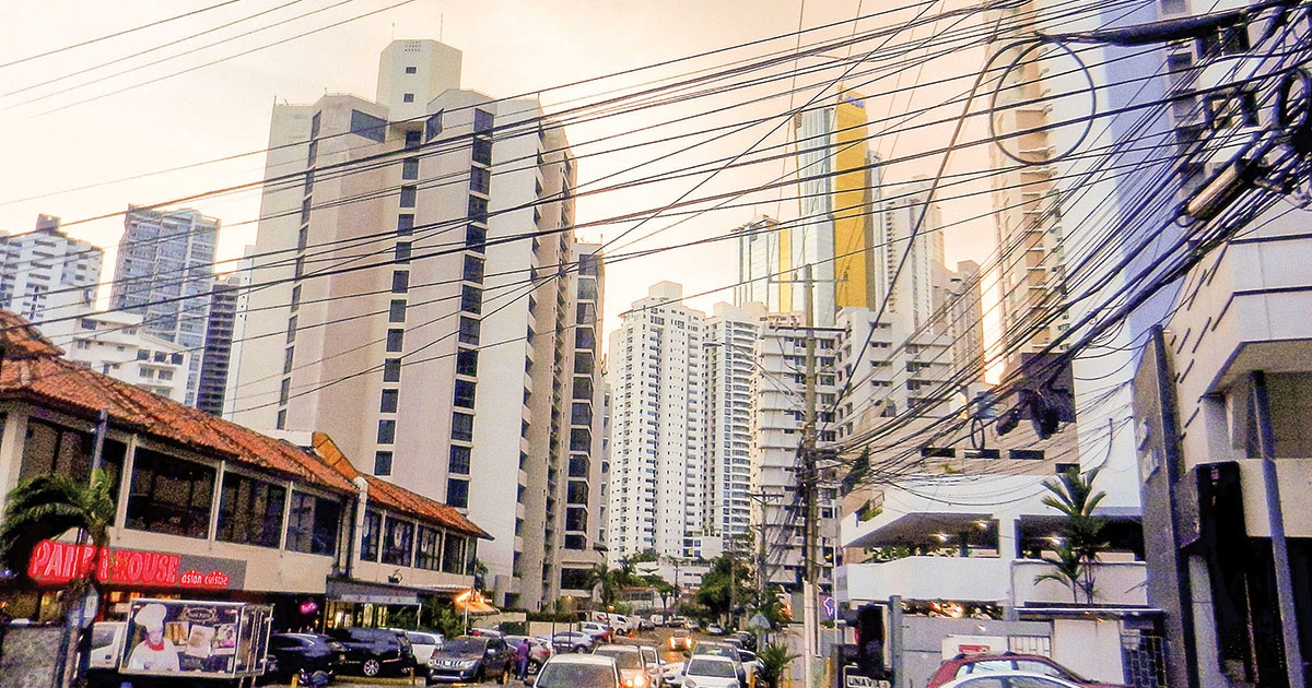 Panama, szegény gazdagokkal