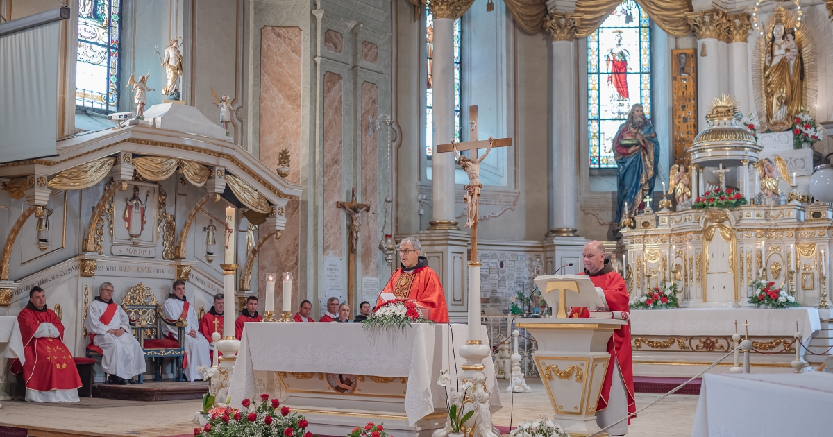 A ferencesek legfőbb elöljárója mutatott be szentmisét