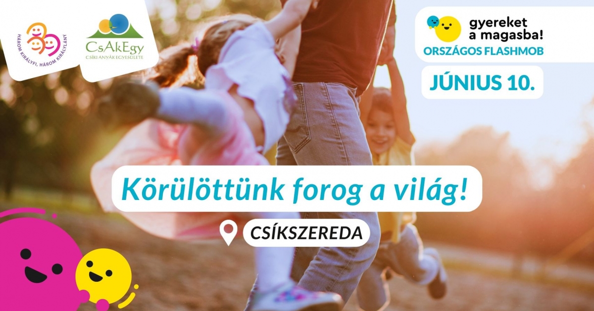 Gyermekeket a magasba!