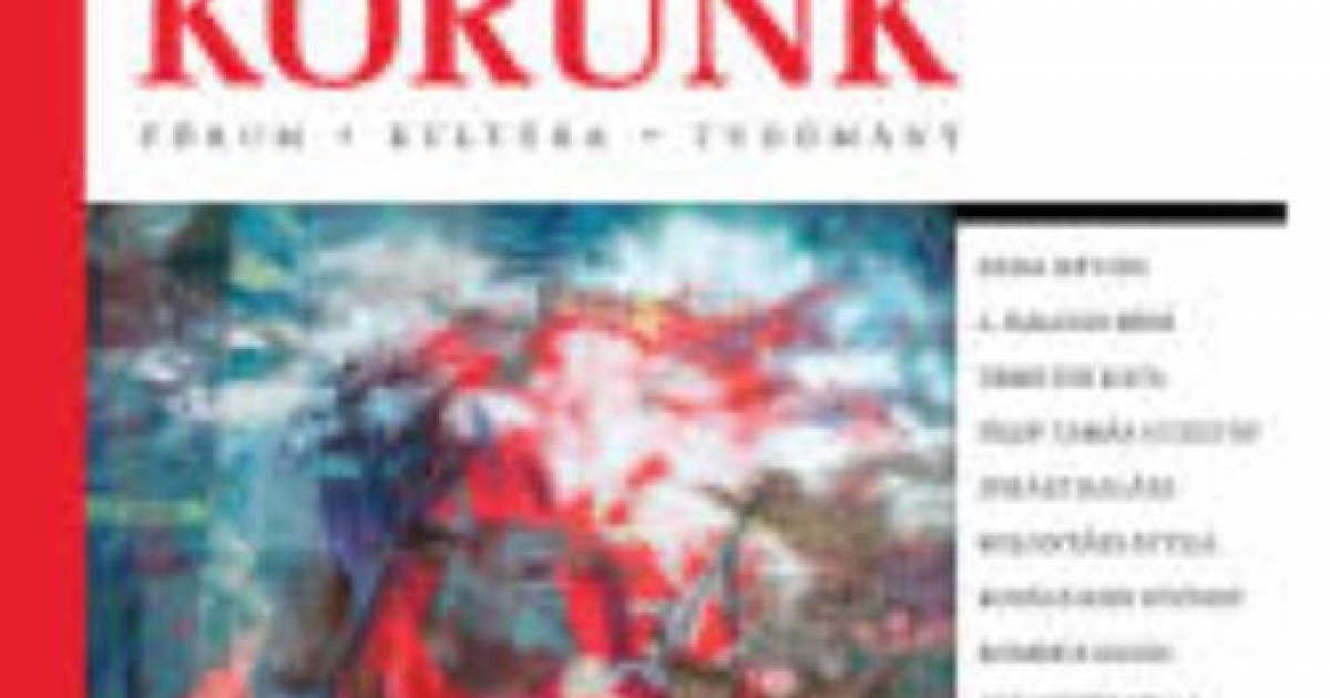 A KORUNK augusztusi száma