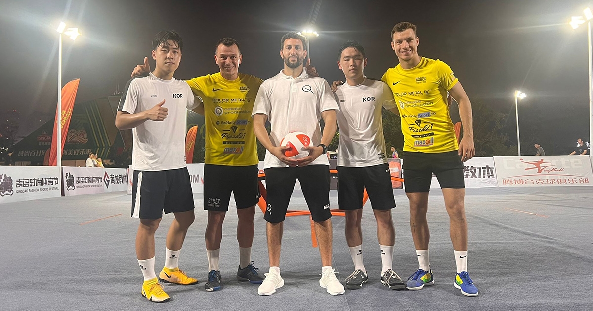 Teqballérem Kínából