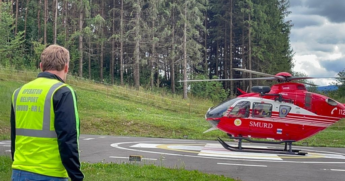 Először használták éles bevetésen a helikopter-leszállópályát
