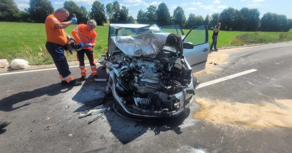 Halálos baleset Szentegyháza bejáratánál