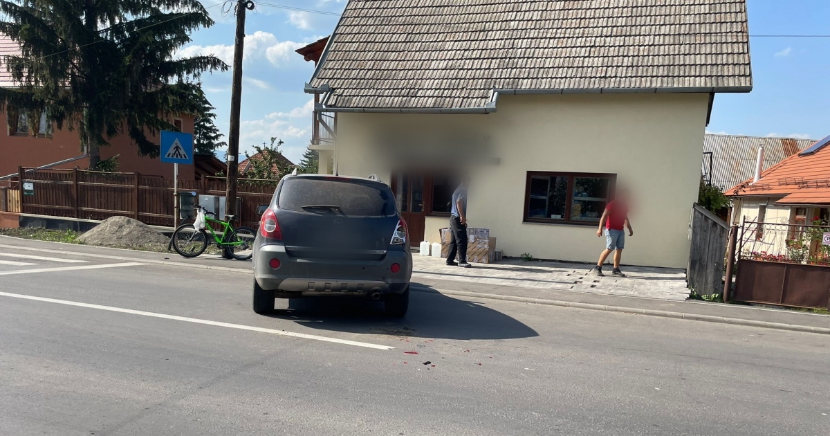 Elütött egy kerékpáros férfit a tolató sofőr a Szék útján