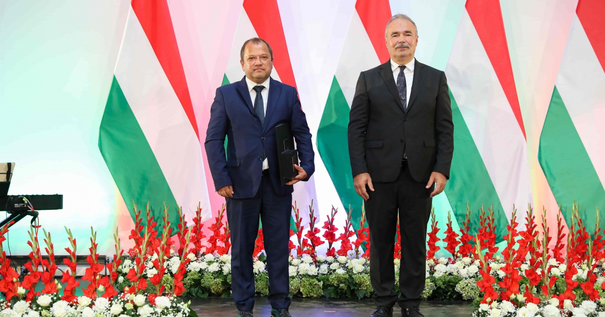 Gróf Széchényi Imre-díjat kapott Becze István, a Székely Gazdaszervezetek Egyesületének elnöke Budapesten