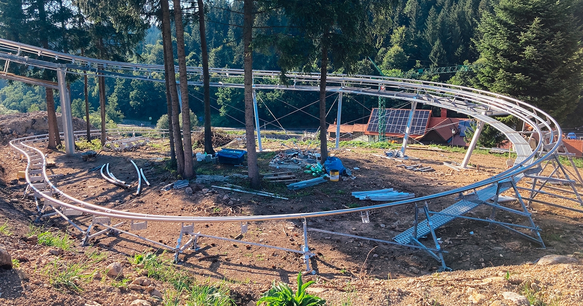 Nyári idény a sípályán