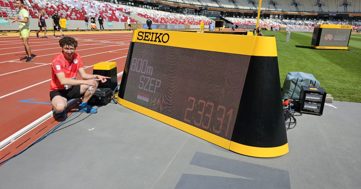 Kipróbáltuk az atlétikai vb futópályáját