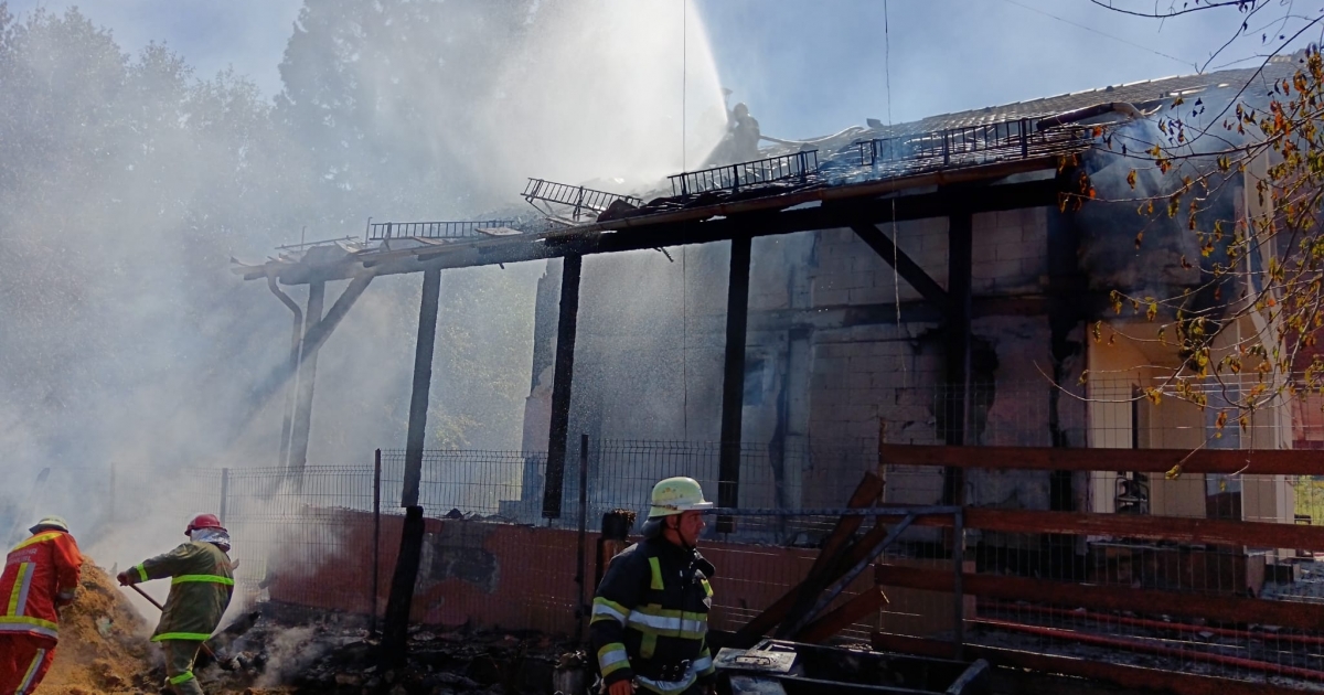 Tűz ütött ki Szécsenyben