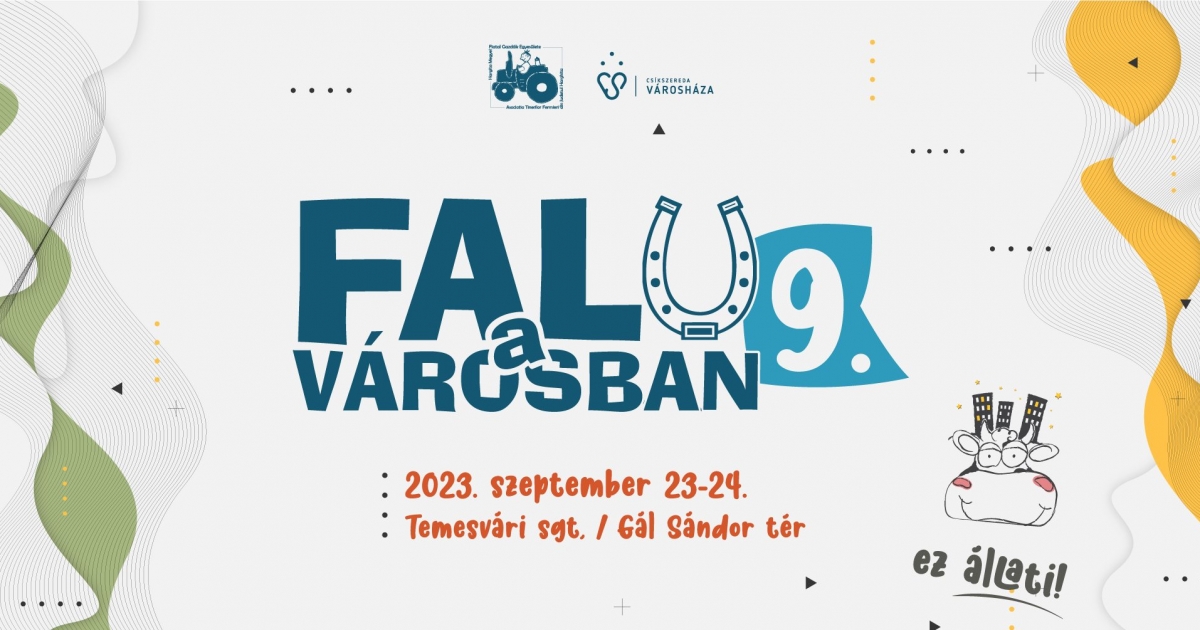 Falu a városban