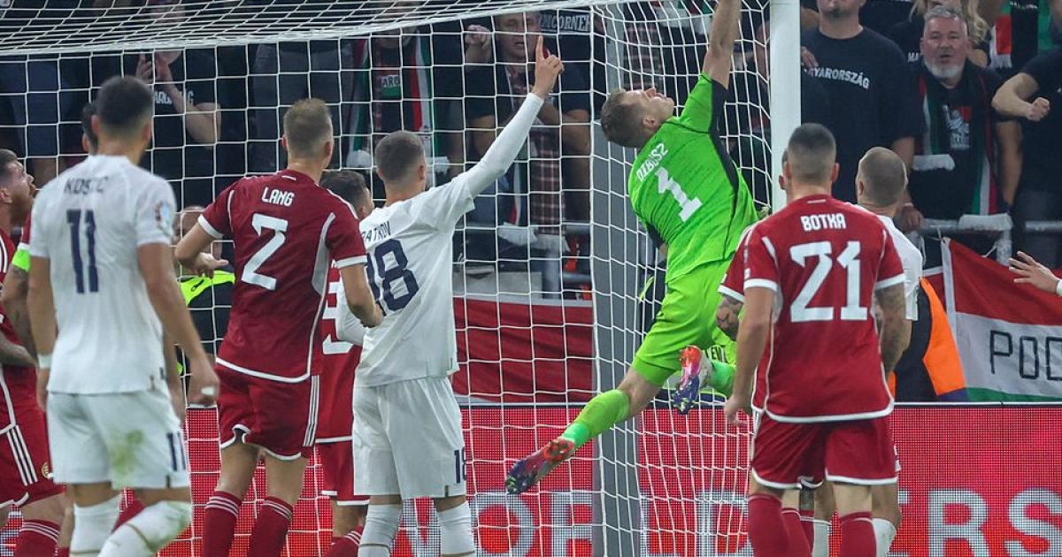 Szerencse is kellett a magyar válogatott győzelméhez