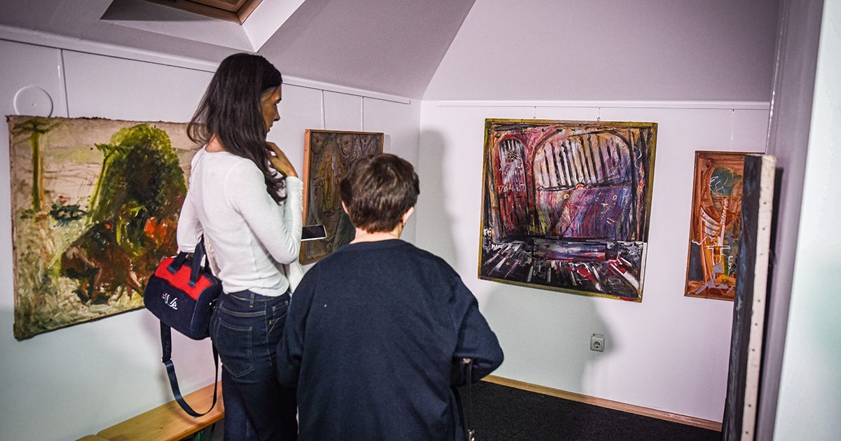 Kasza Imre festményei a Székelyföld Galériában