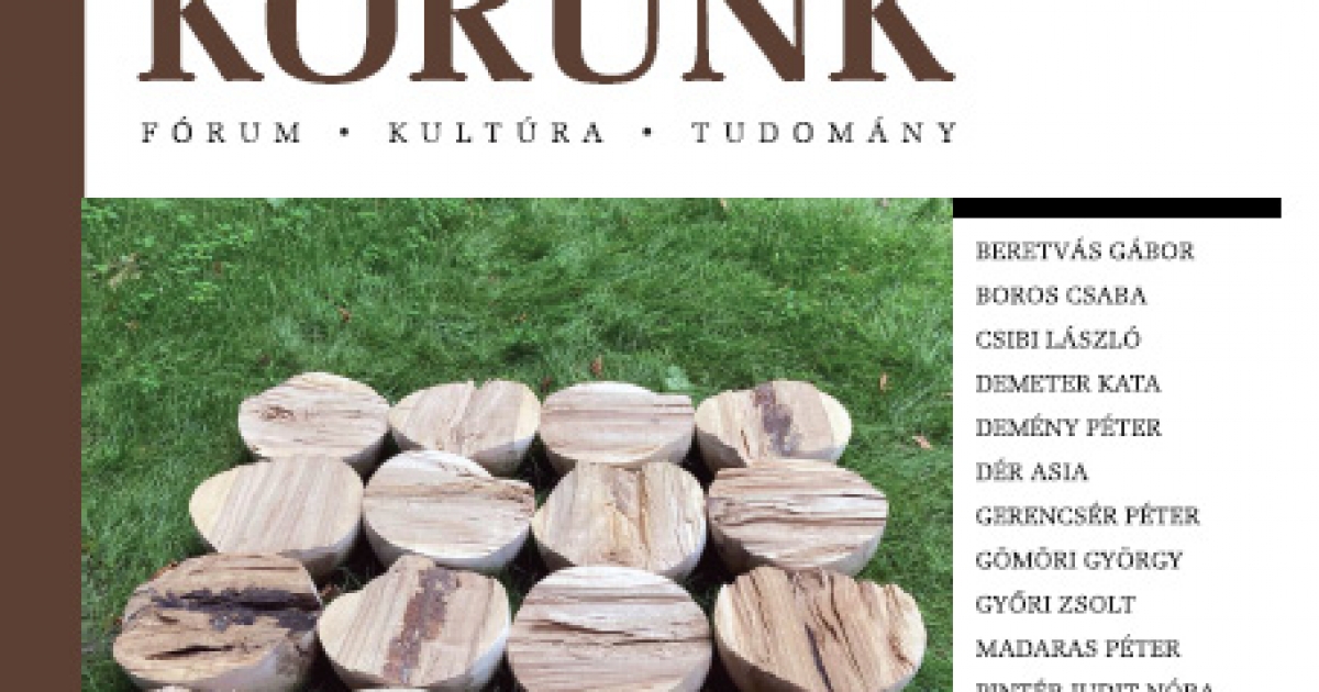 A Korunk novemberi száma