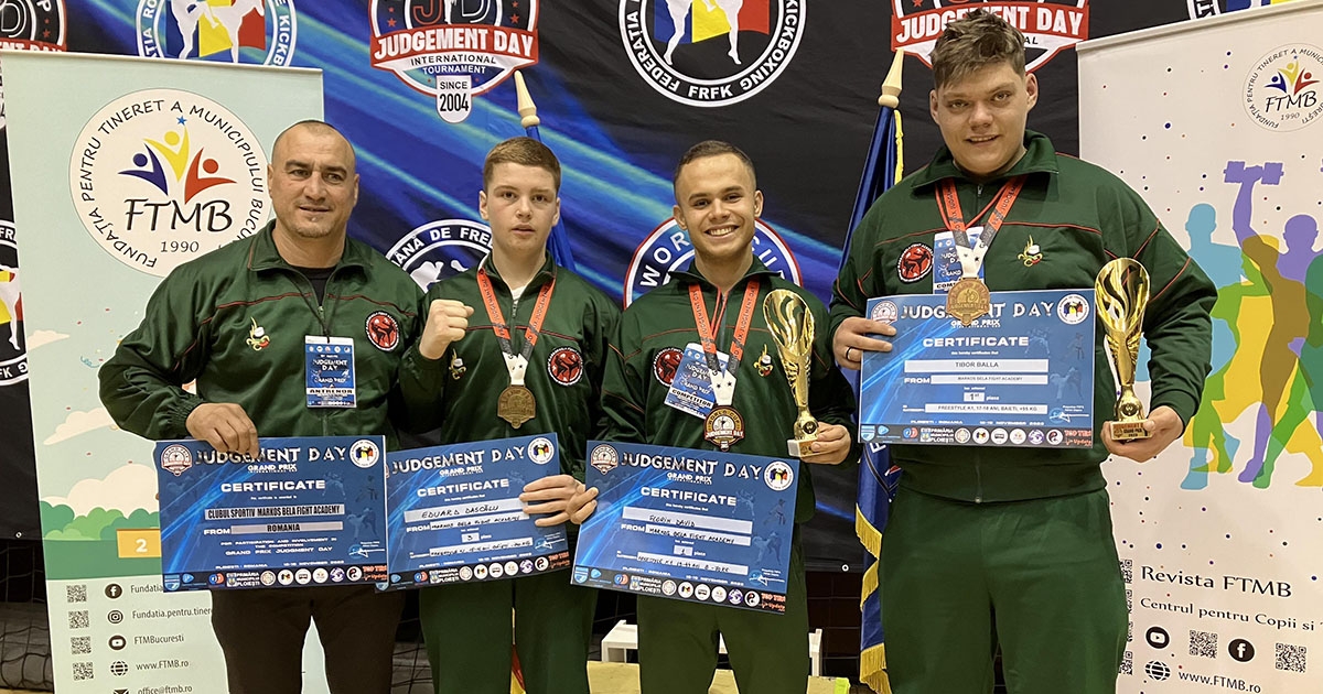 Kick-box sikerek Ploiești-en