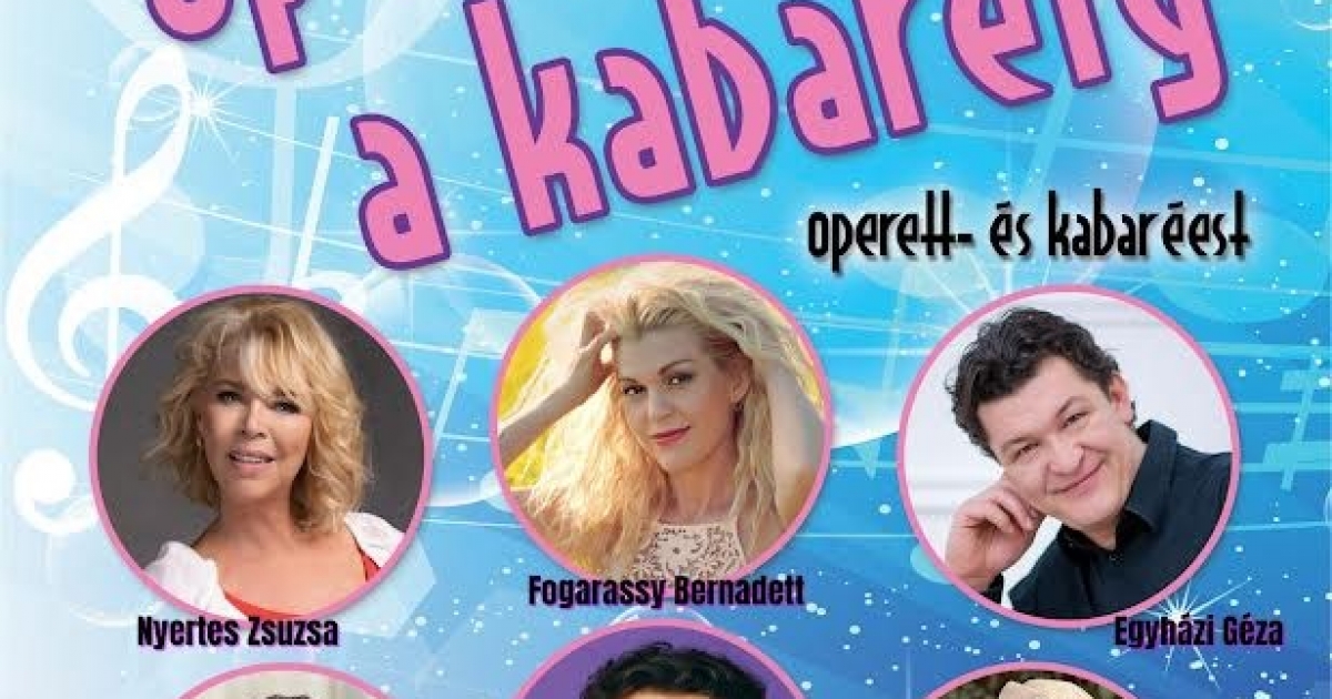 OPERETT- ÉS KABARÉEST