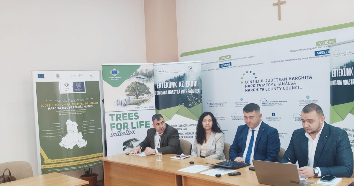 Hatékony erdőgazdálkodást szeretnének Hargita megyében