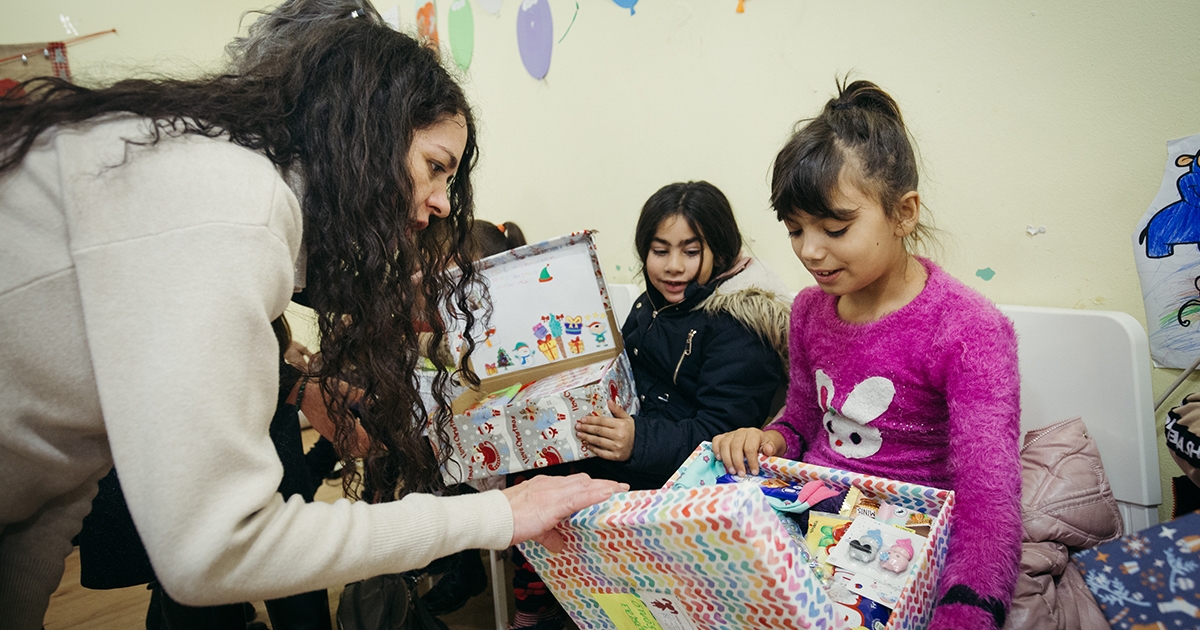 Egy szeretetcsomag útja