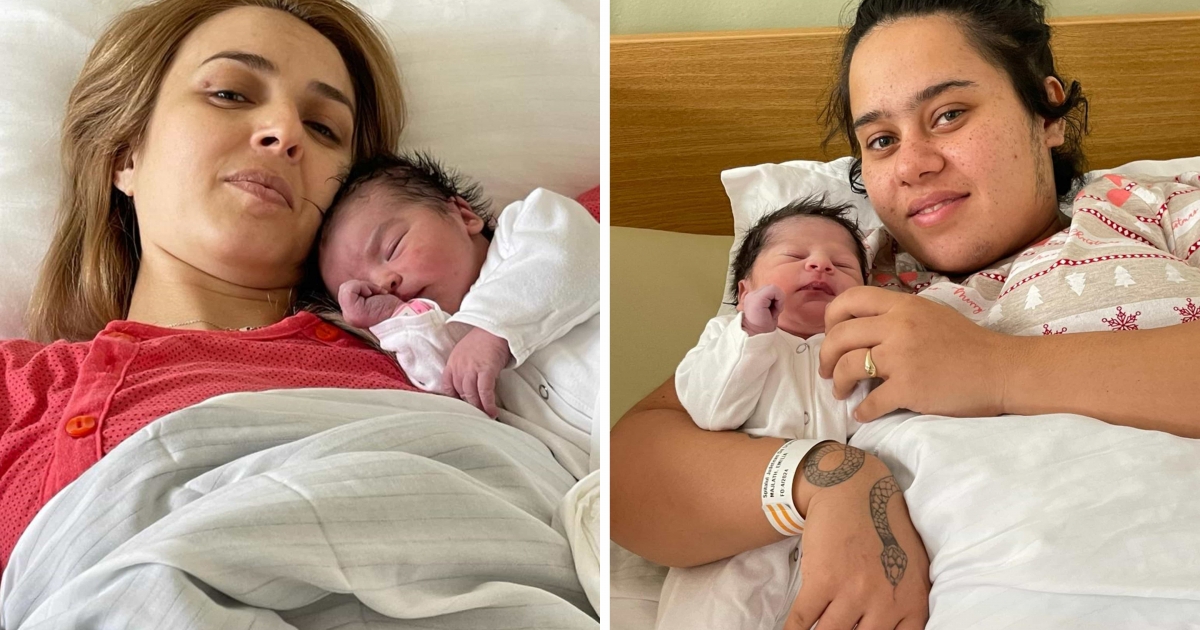 Csenge és Léna az év első babái Csíkszeredában