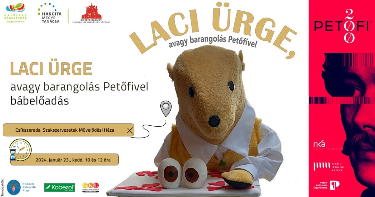 LACI ÜRGE – BÁBELŐADÁS