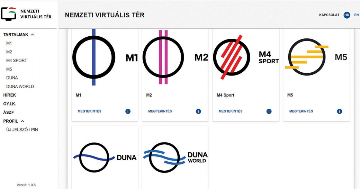 Tesztüzemmódban a Nemzeti Virtuális Tér