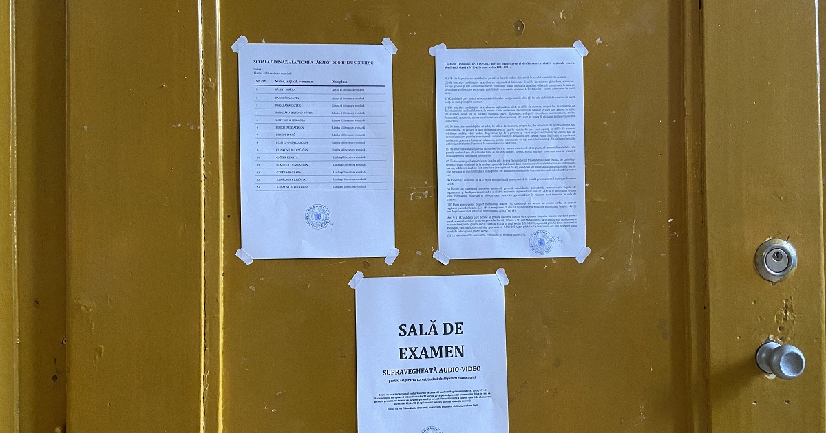 Véget ért a próbavizsga