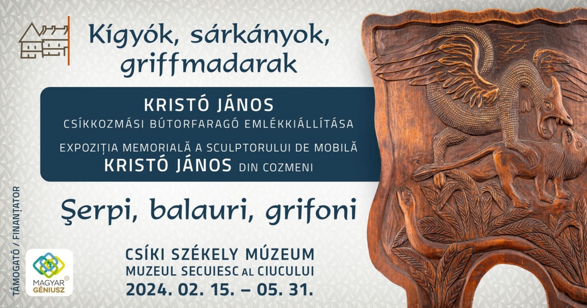 A Hargita Népe ajánlja: Kristó János-emlékkiállítás