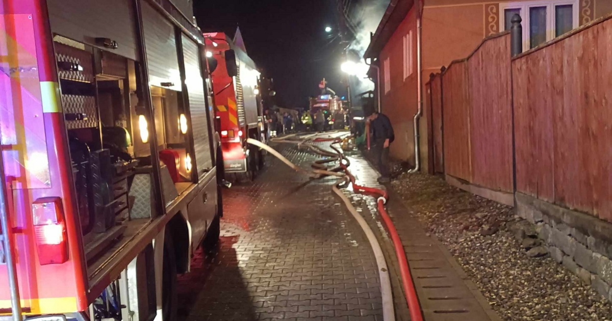 Kápolnásfalun egy lakóház, Rugonfalván egy tejeskocsi égett