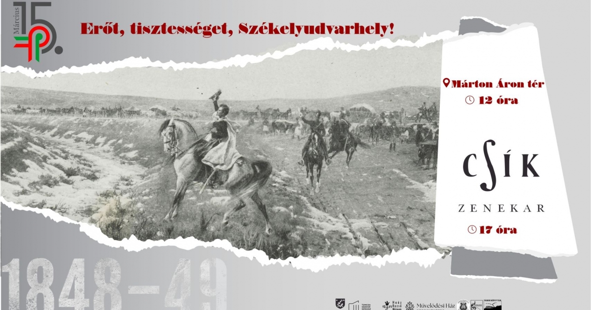 Ünnepi megemlékezés Székelyudvarhelyen