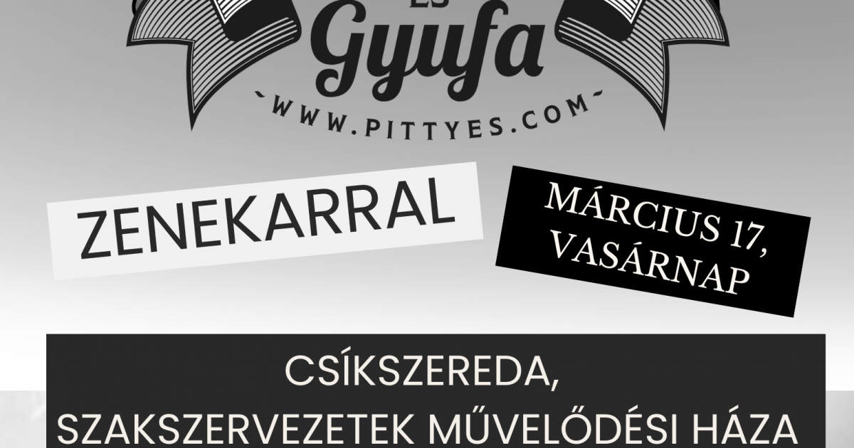 Pittyes2es és Gyufa – zenekarral