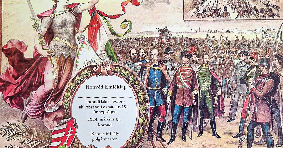 Emléktábla Korondon