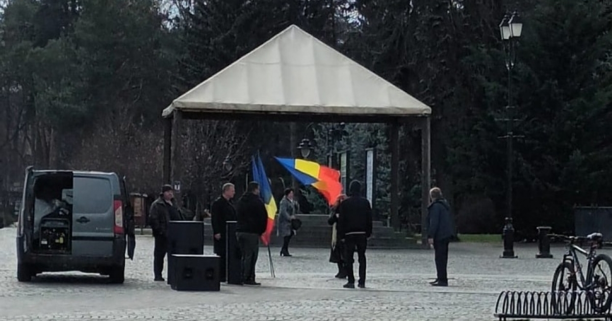 Több volt a hangfal, mint a résztvevő Mihai Târnoveanu sepsiszentgyörgyi provokációján