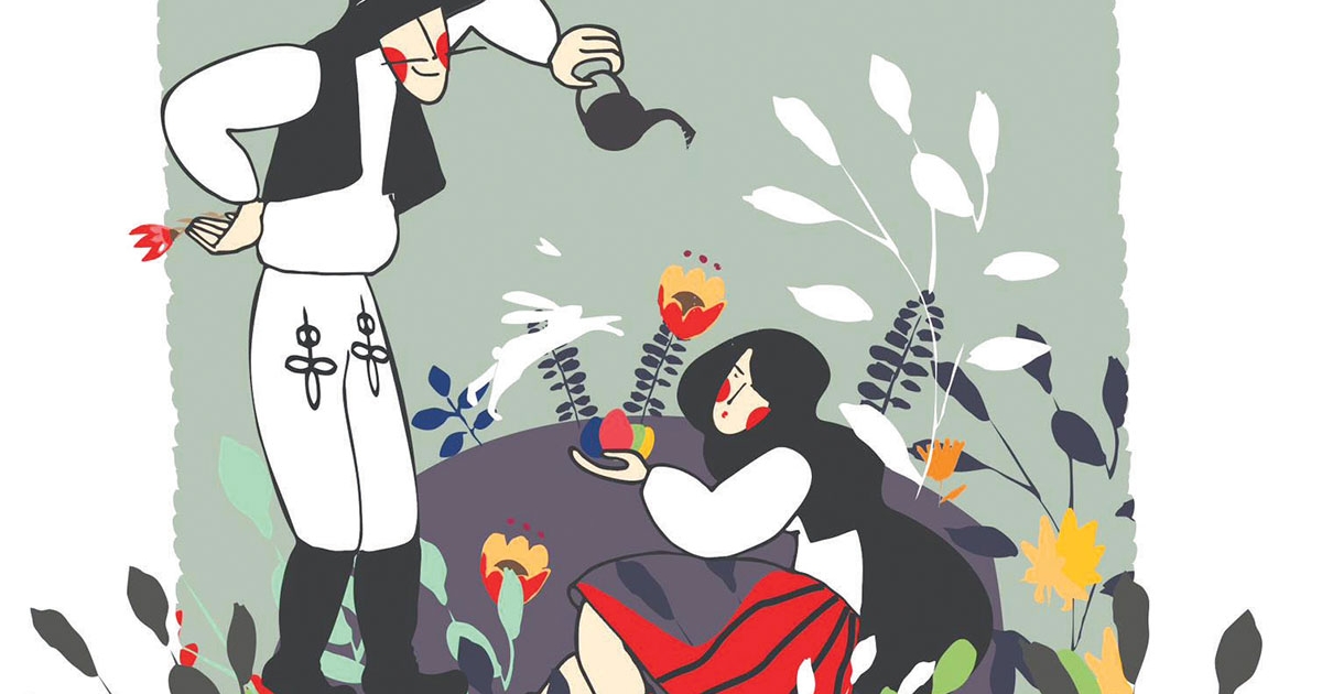 Énekszó, tánc és egy veder hideg víz