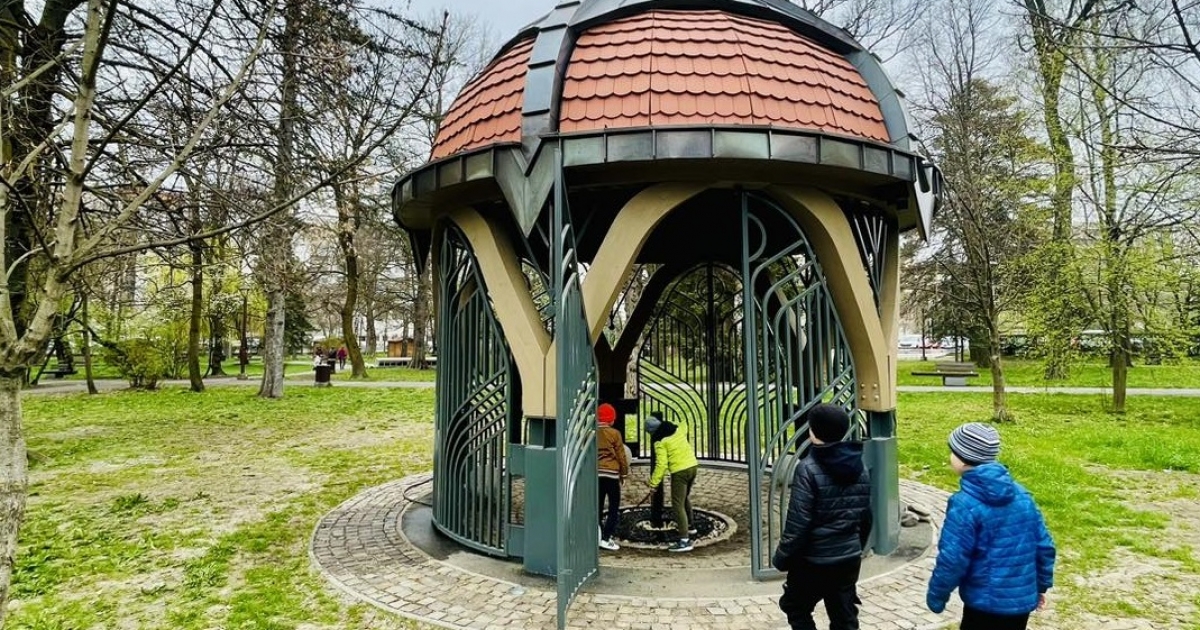 Megnyitották a megyeszékhely központi parki ivóvízpavilonját