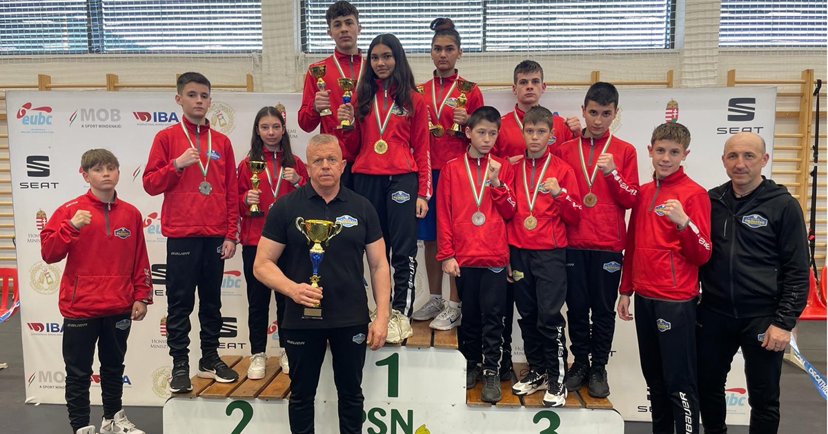 Tíz érem a Magyar Kupán