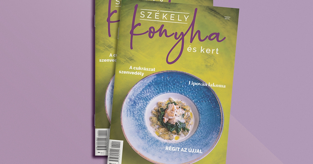 Megjelent a Székely Konyha és Kert áprilisi száma!