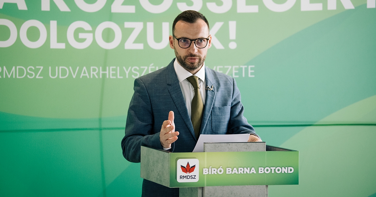 Nevesítették az RMDSZ udvarhelyszéki polgármesterjelöltjeit