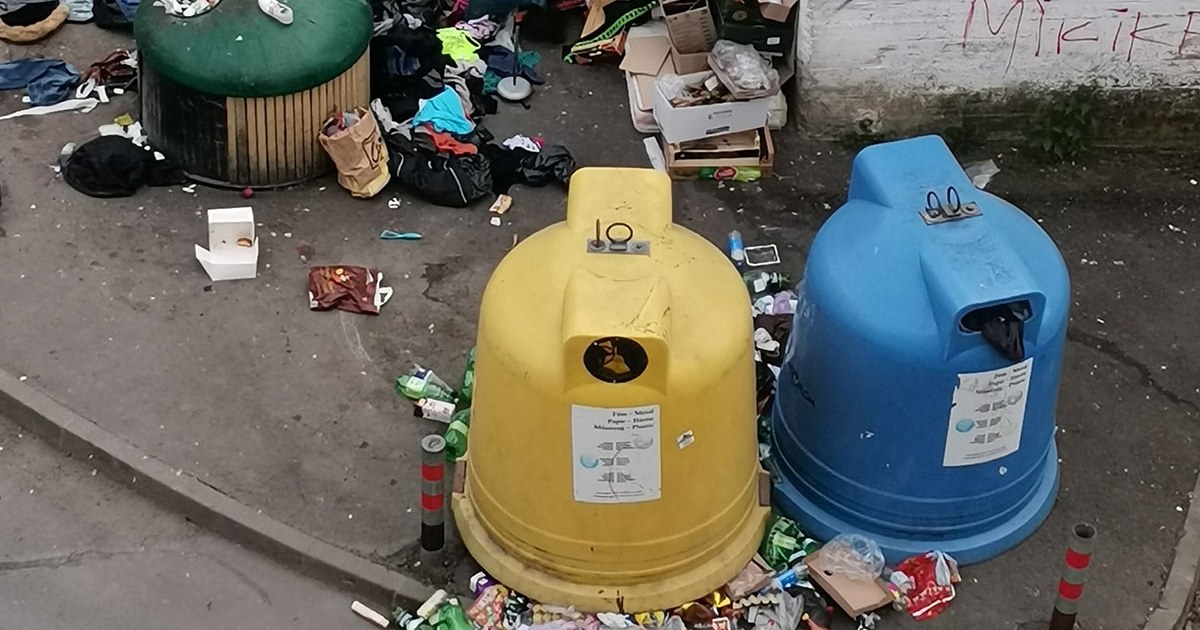 Szemetesek a szemetesek