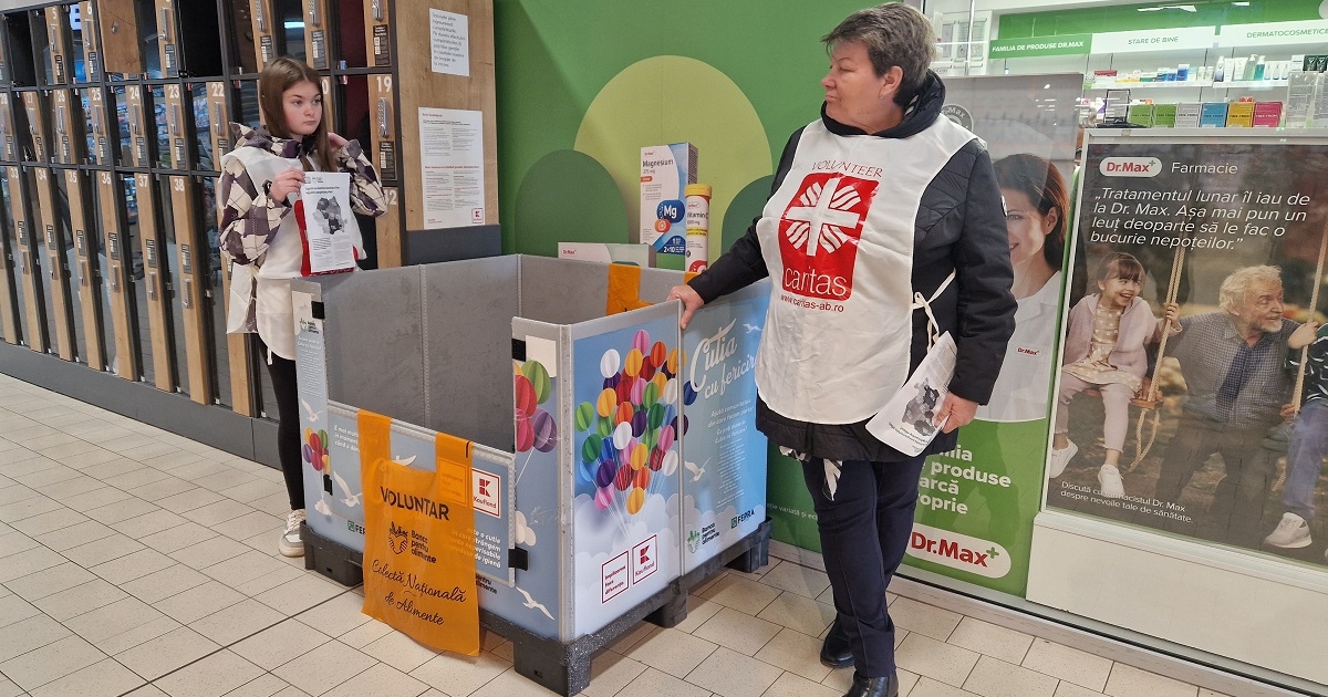 Három nap gyűjtik a tartós élelmiszert Gyergyószentmiklóson