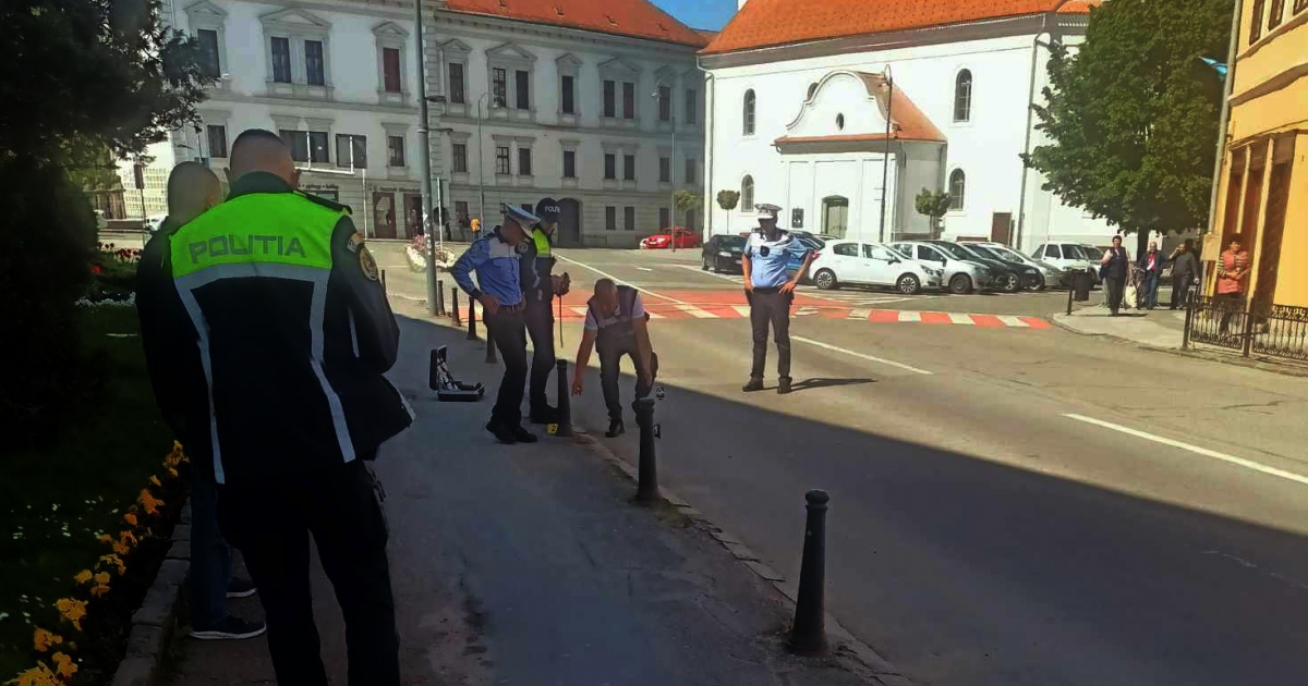 Gyalogost gázoltak Székelyudvarhelyen