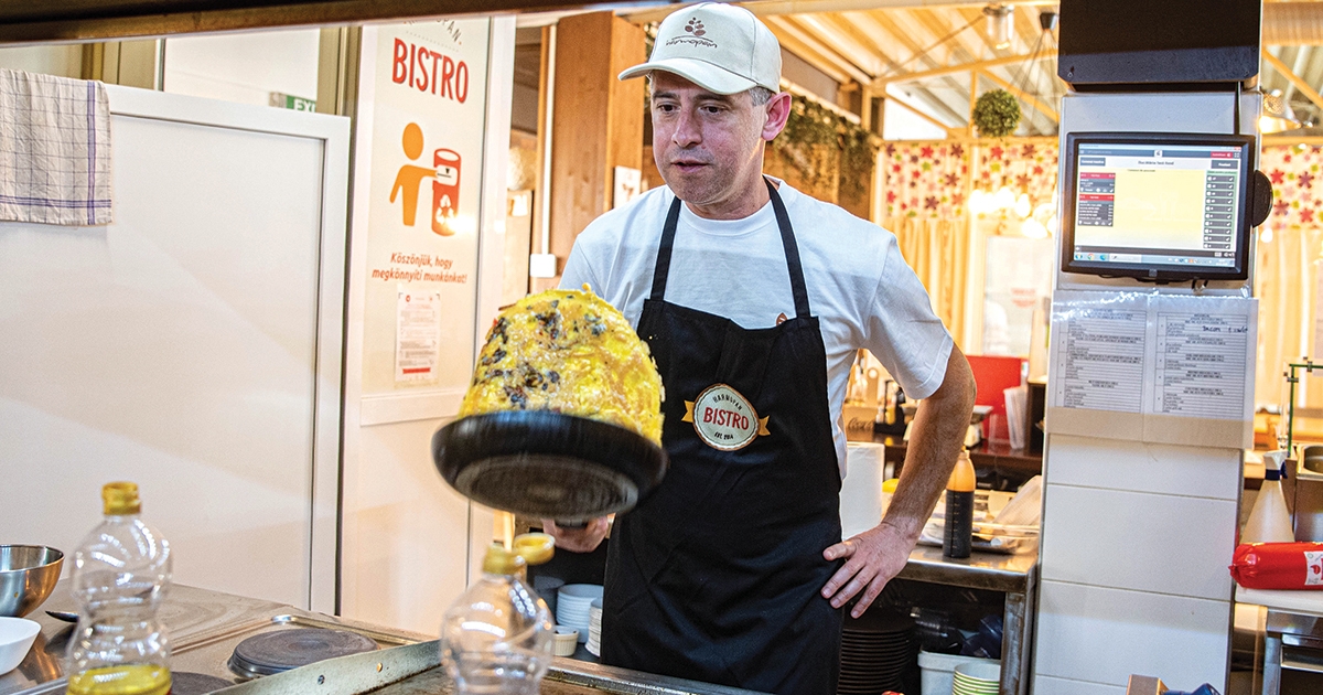 Bisztró a Ligat híd lábánál