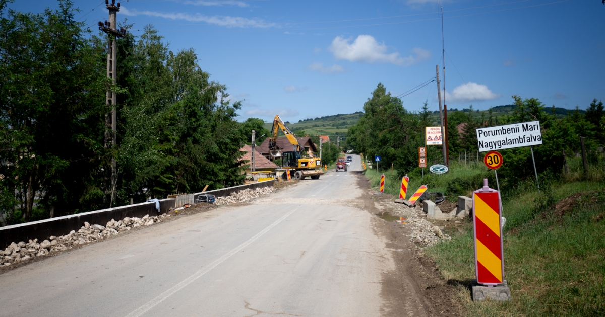 Lezárják szerdán a 137-es megyei utat Felsőboldogfalva és Székelykeresztúr között