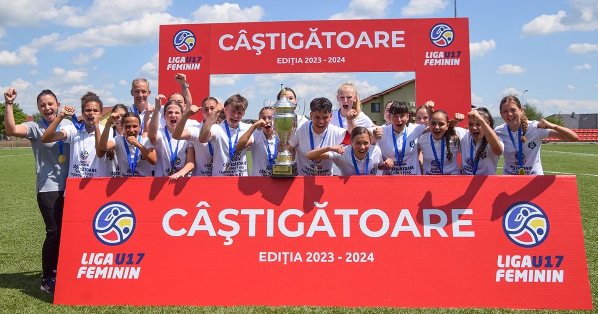 Bajnok az FK Csíkszereda U17 csapata