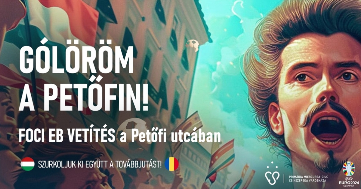 Közösségi meccsnézést szervez az önkormányzat az Európa-bajnokság ideje alatt