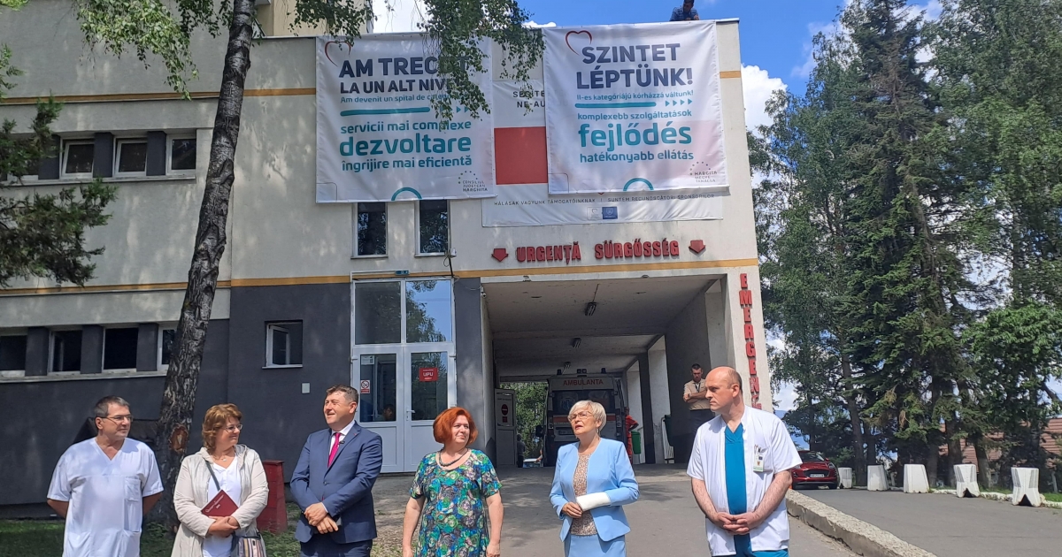 Kettes kategóriájú minősítést kapott a Csíkszeredai Megyei Sürgősségi Kórház