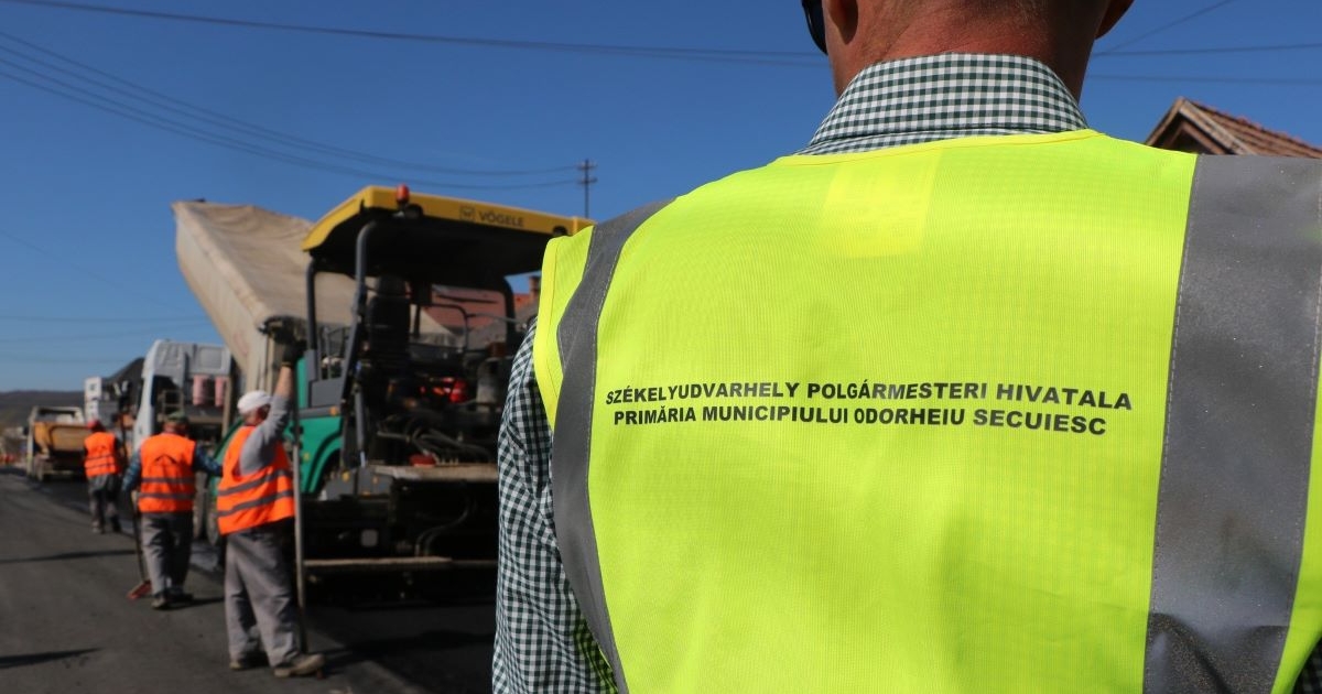 Útjavítás Székelyudvarhelyen