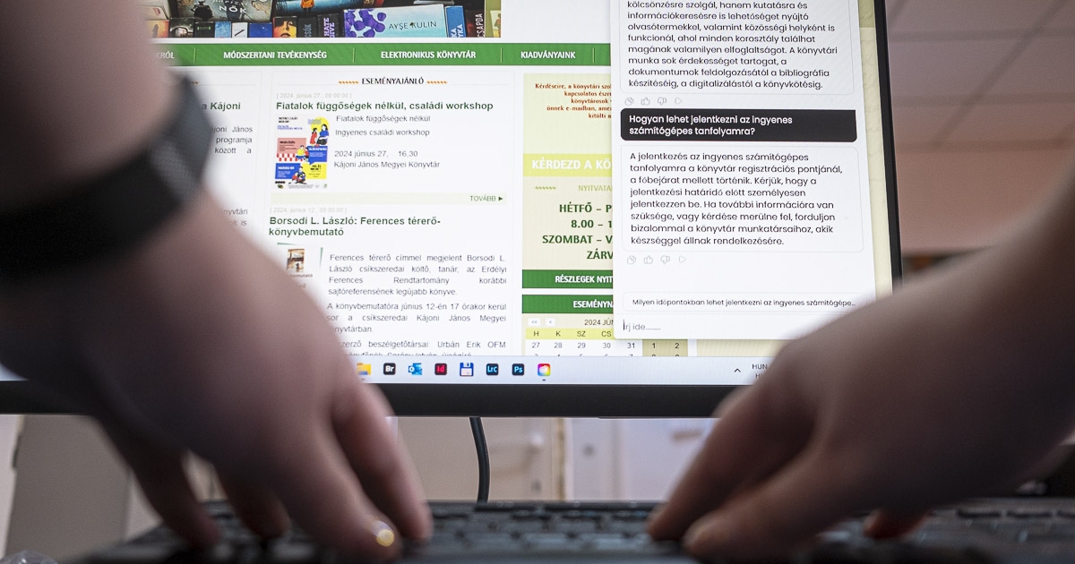 Misi, a chatbot segít